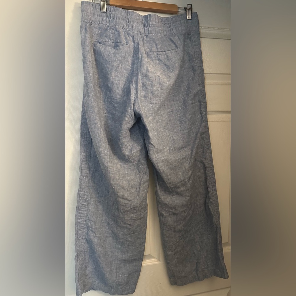 Athleta Cabo Linen Wide Leg Pants. 
Size 8 - Picture 6 of 7